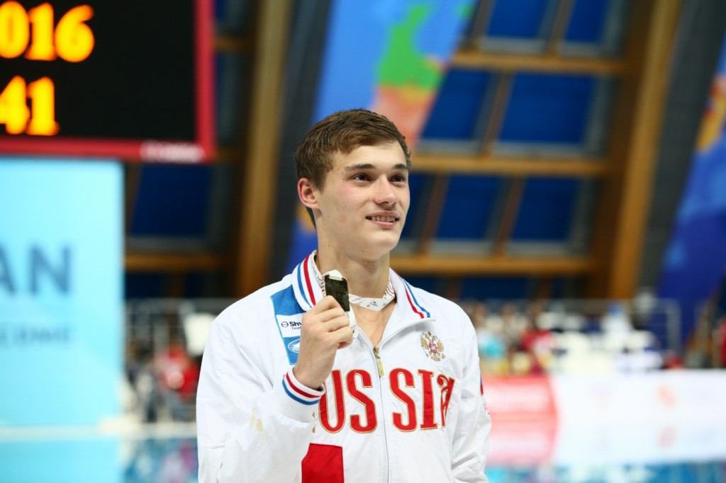 Russia and United States share gold medals on second day of 2016 FINA World Junior Diving Championships