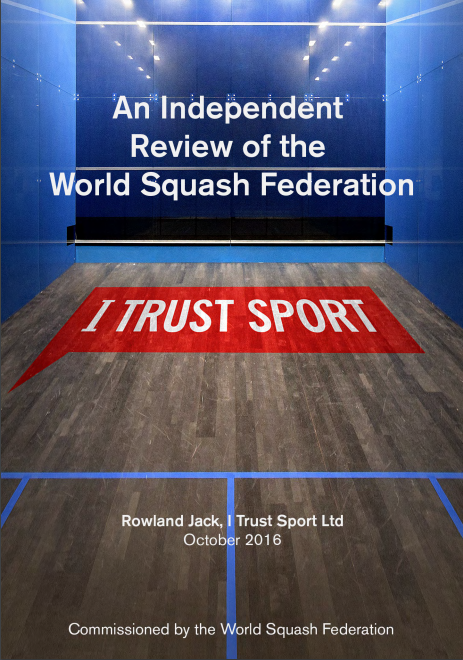 An independent review commissioned by the World Squash Federation has concluded it was "generally agreed" that joining the Olympic programme should remain a priority ©WSF