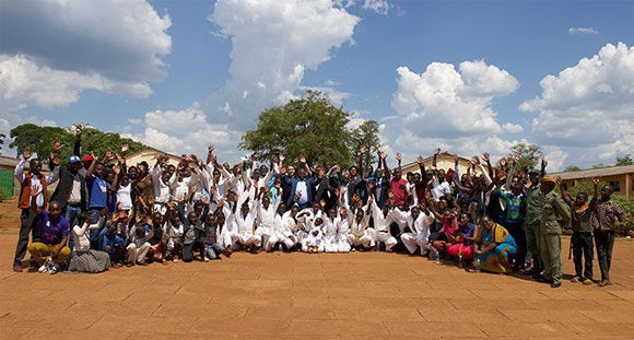 A new refugee camp has been officially launched by the IJF in Zambia ©IJF