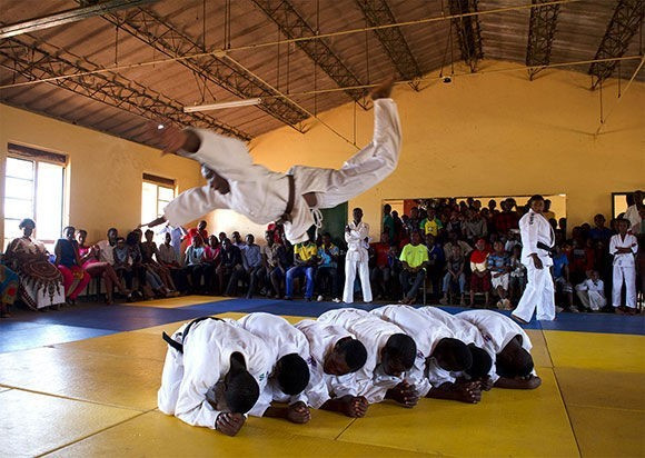 The camp is located 13 hours by road from Zambia's capital ©IJF