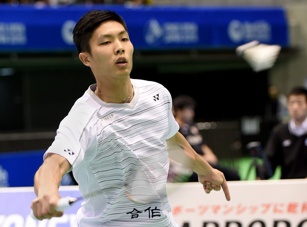 Chinese Taipei’s Chou Tien Chen came from behind to beat China’s Guo Kai at the BWF Macau Open on a day when all competing top seeds triumphed ©Getty Images