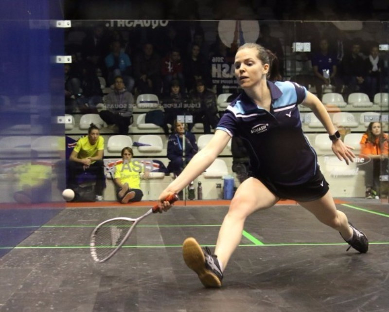 Tamika Saxby was a star for Australia in their win over The Netherlands ©World Squash