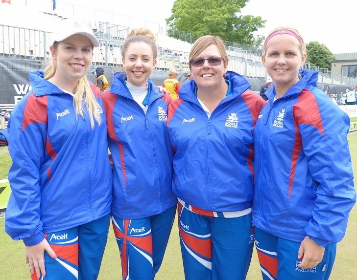 England booked their place in the semi-finals of the women’s fours at the World Bowls Championships after completing the pool stage with a perfect record in Christchurch ©World Bowls