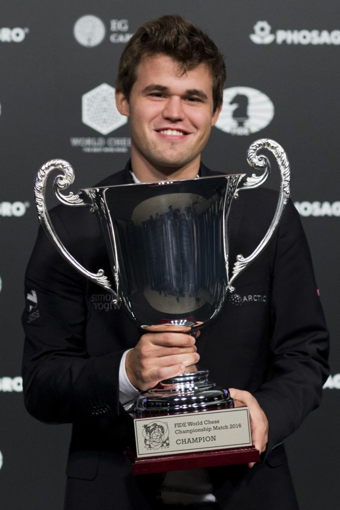 Magnus Carlsen defended the World Chess Championship ©Getty Images