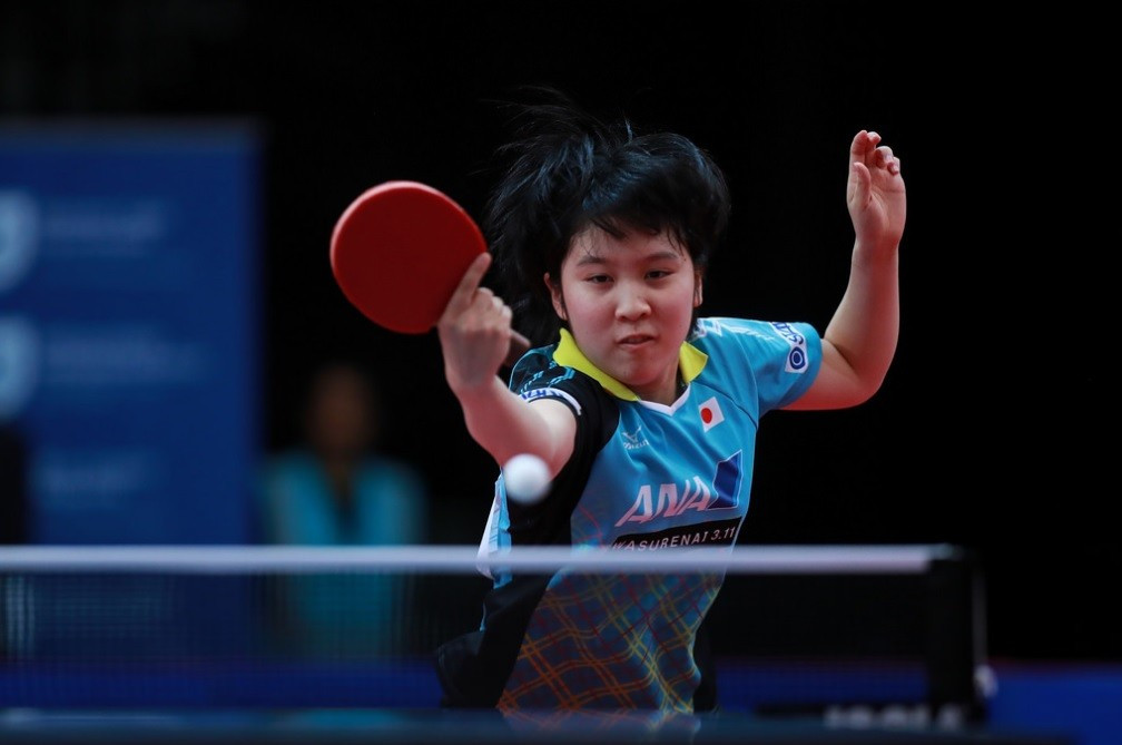 Japan's girls' team overcame Chinese Taipei and the United States today ©ITTF