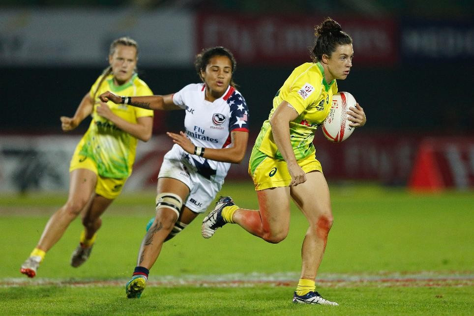 Olympic medallists Australia, New Zealand and Canada all progressed to the quarter-finals of the first event of the World Rugby Women’s Sevens Series ©World Rugby