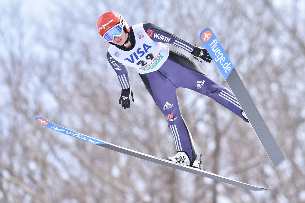 Althaus tops qualification standings on opening day of women's FIS Ski Jumping World Cup season