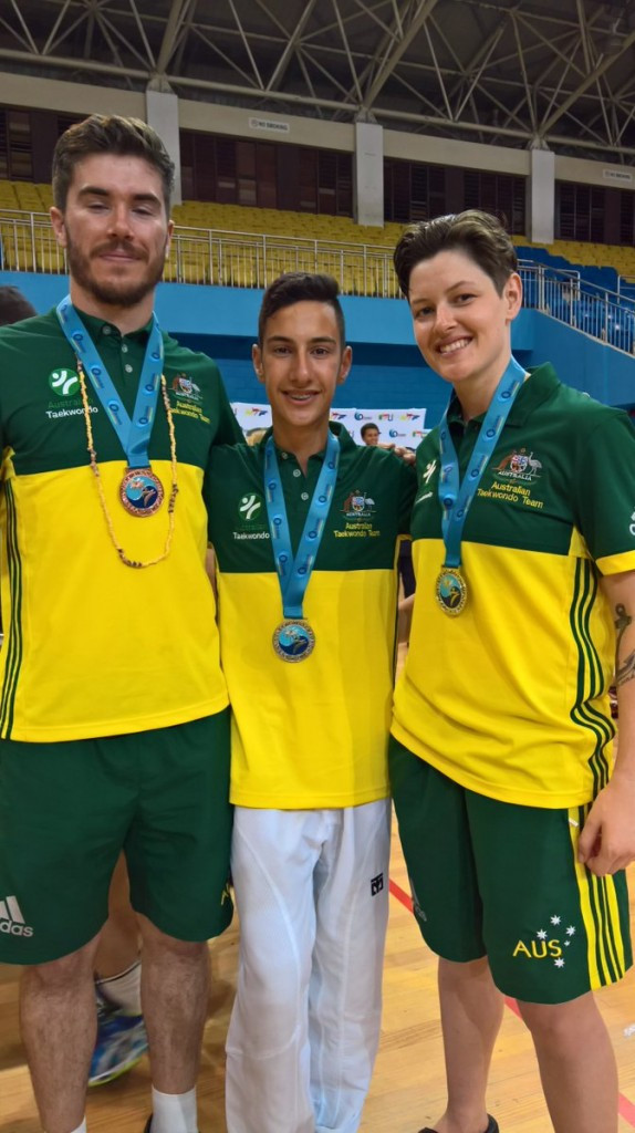 Australia were the dominant force at the Oceania Taekwondo Championships in Fiji’s capital Suva, winning seven of the eight senior gold medals on offer at the Vodafone Arena ©Di Carn/Twitter