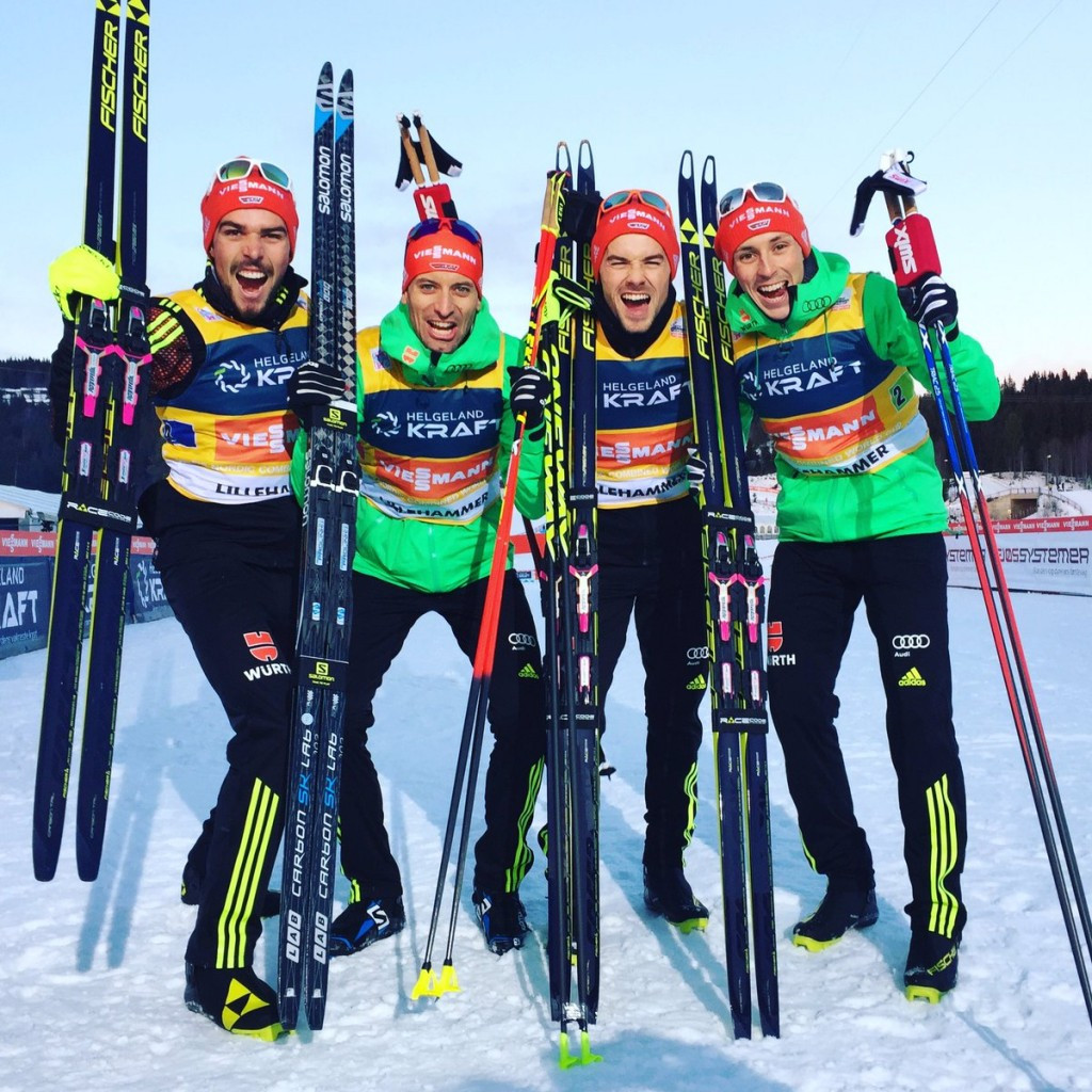 Germany beat hosts Norway to FIS Nordic Combined World Cup victory in Lillehammer