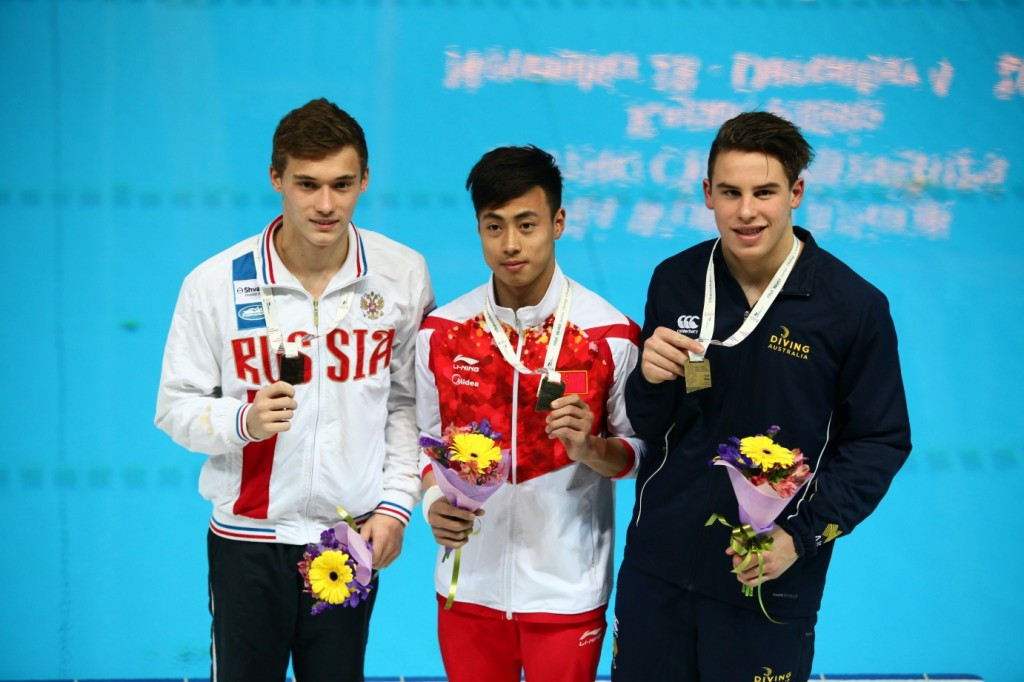 China dominate day five of 2016 FINA World Junior Diving Championships