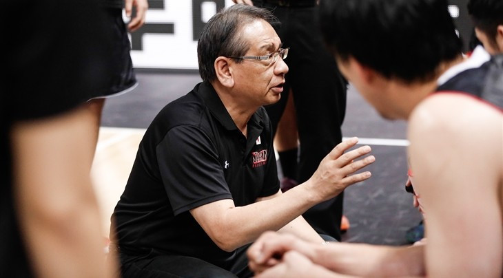 Kenji Hasegawa has been removed as head coach of the Japanese team ©FIBA