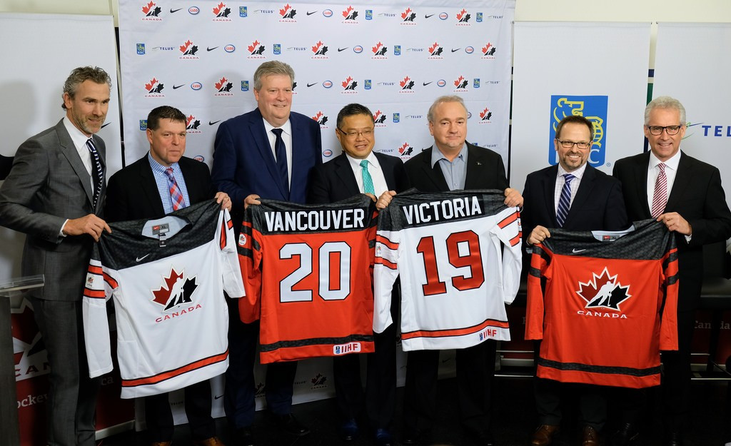 Vancouver and Victoria to host 2019 IIHF World Junior Championship