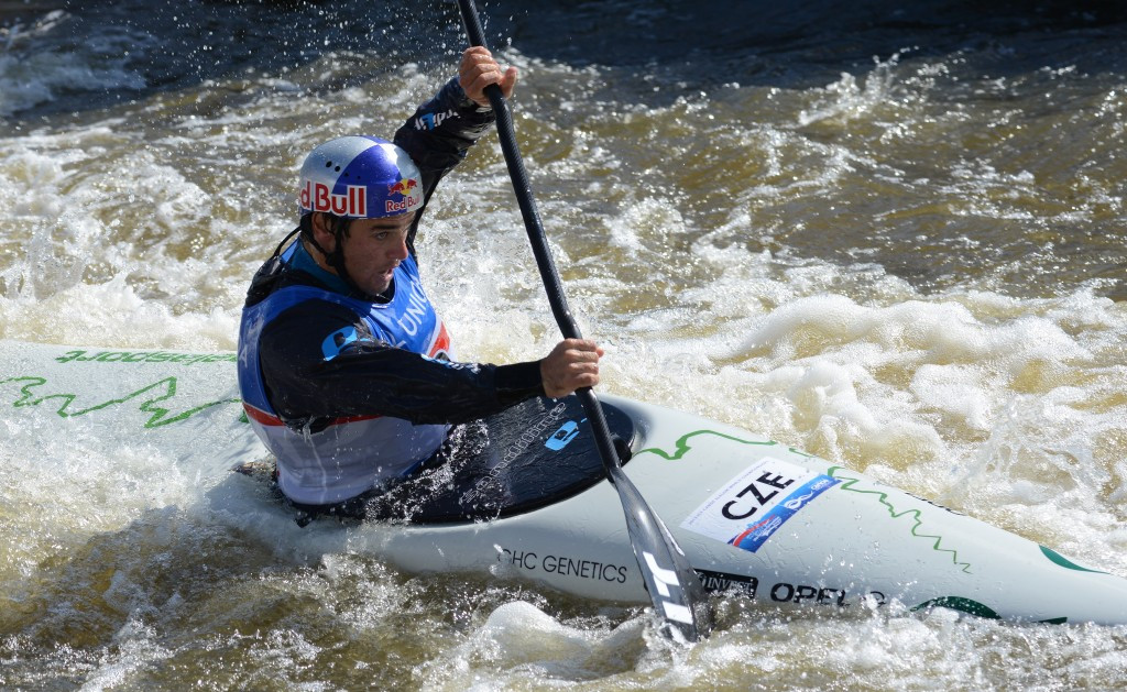 Czech slalom canoeist Hradilek back on top at World Cup in Kraków