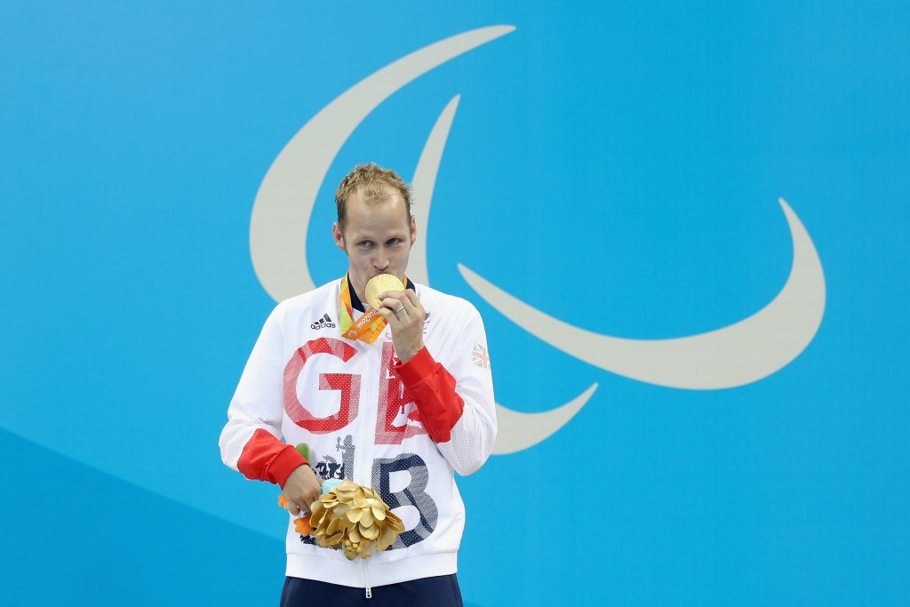 Paralympic swimming champion Sascha Kindred has won an appeal to reinstate his funding from UK Sport ©Getty Images
