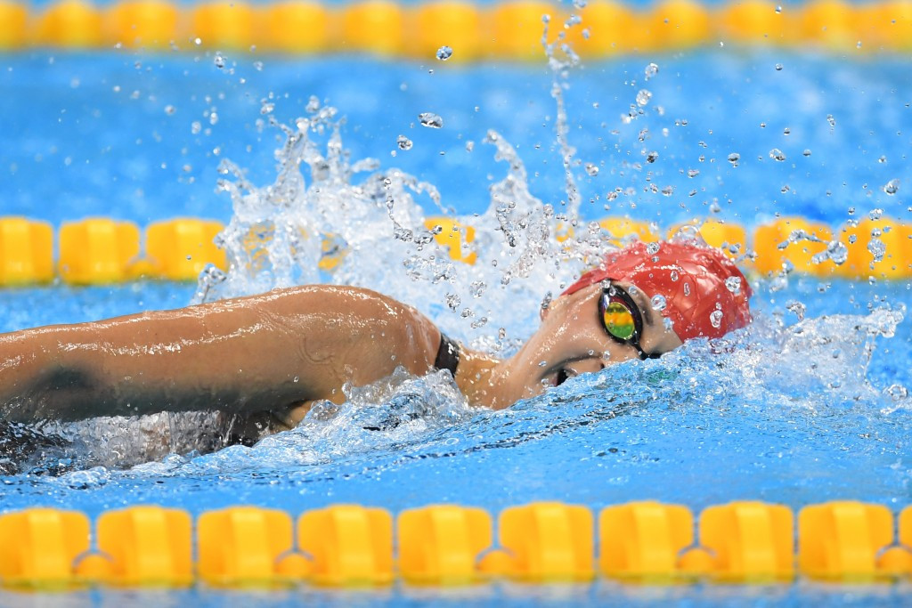 Great Britain's Jessica-Jane Applegate may have to quit swimming after her funding was reduced ©Getty Images