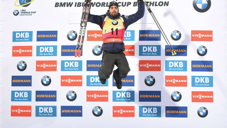 Fourcade wins again as Dorin Habert seals victory in women's race at IBU World Cup