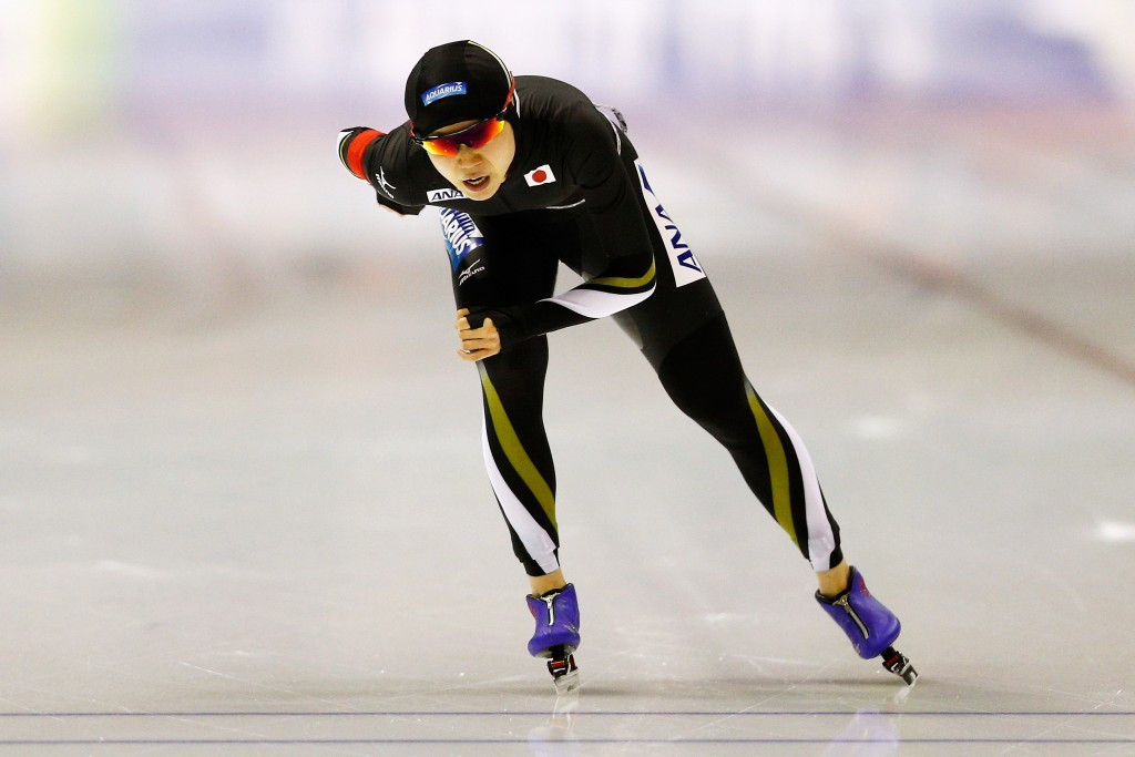 Miho Takagi of Japan claimed her first career World Cup title in the women's 1,000m event ©Getty Images
