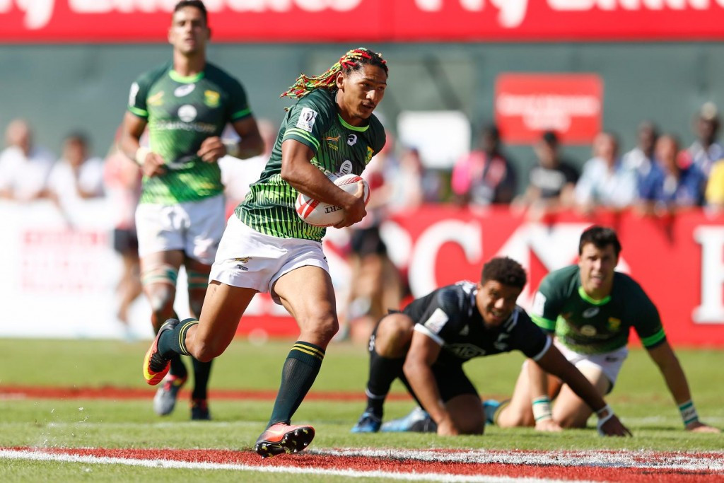 South Africa thrashed New Zealand 40-0 in the quarter-finals on their way to the Dubai Sevens Cup title, where they beat Olympic champions Fiji in the final ©World Rugby