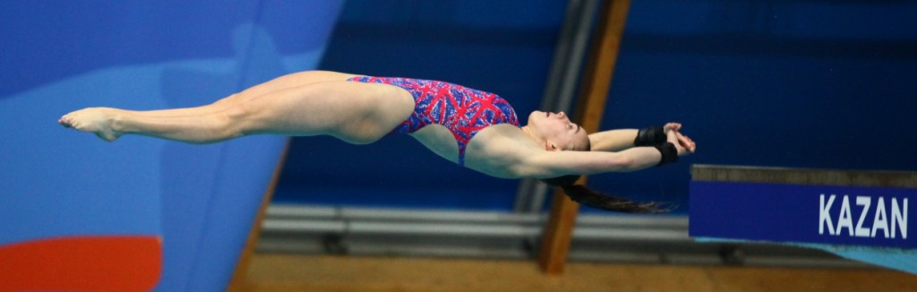 Great Britain’s Lois Toulson narrowly missed out on the girls A platform title ©FINA