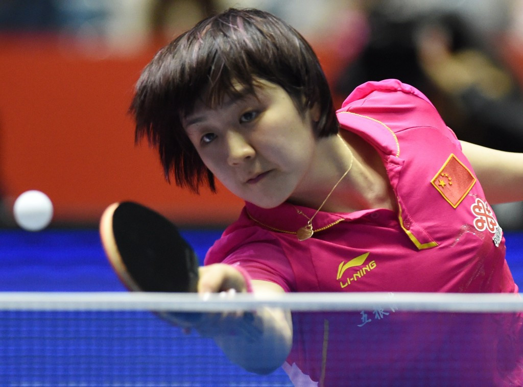 Chen Meng secured a shock win in the women's singles competition by beating favourite Ding Ning in the final