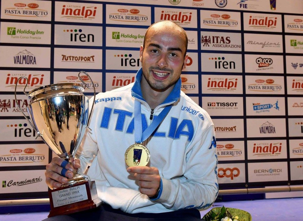 Home favourite Foconi claims men's title at FIE Turin Foil Grand Prix