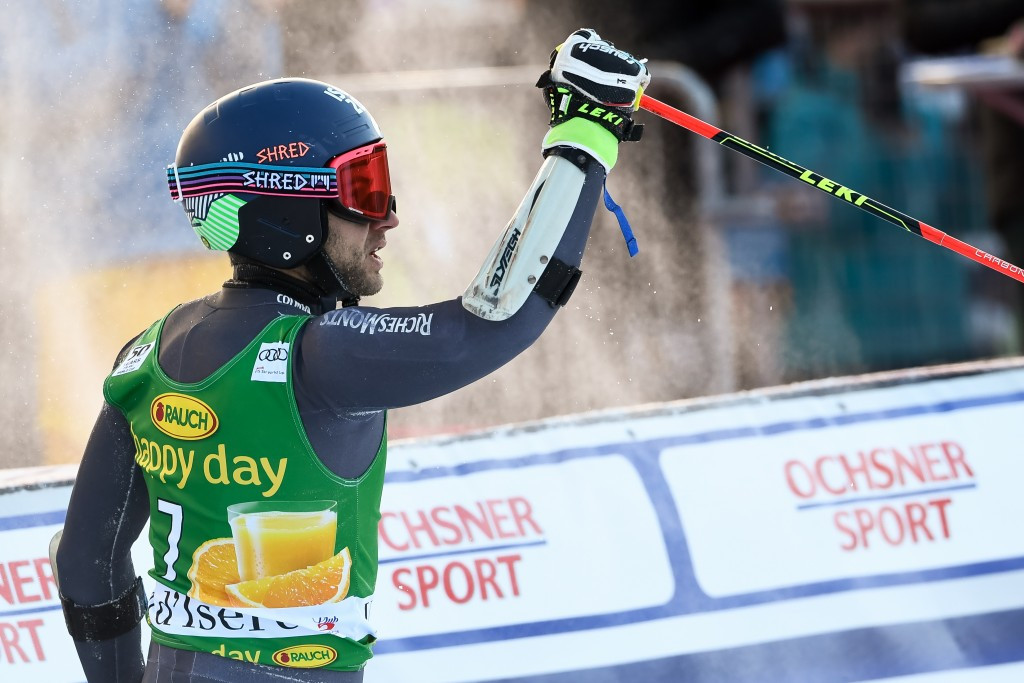 Favire delights home crowd with maiden victory in thrilling giant slalom at FIS Alpine Skiing World Cup