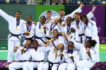 France stun Germany and Georgia to take double team judo gold at Baku 2015