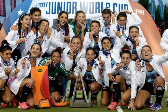 Argentina claimed their first Women’s Junior Hockey World Cup title since 1993 after stunning defending champions The Netherlands in Chile’s capital Santiago today ©FIH