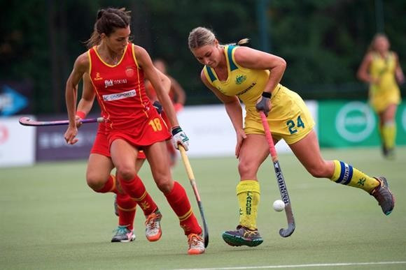 Australia overcame Spain in the bronze medal match ©FIH