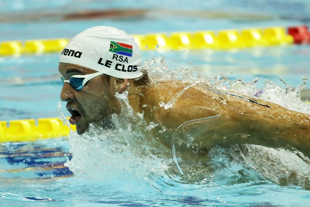South Africa's Chad Le Clos is also expected to compete in Windsor ©Getty Images