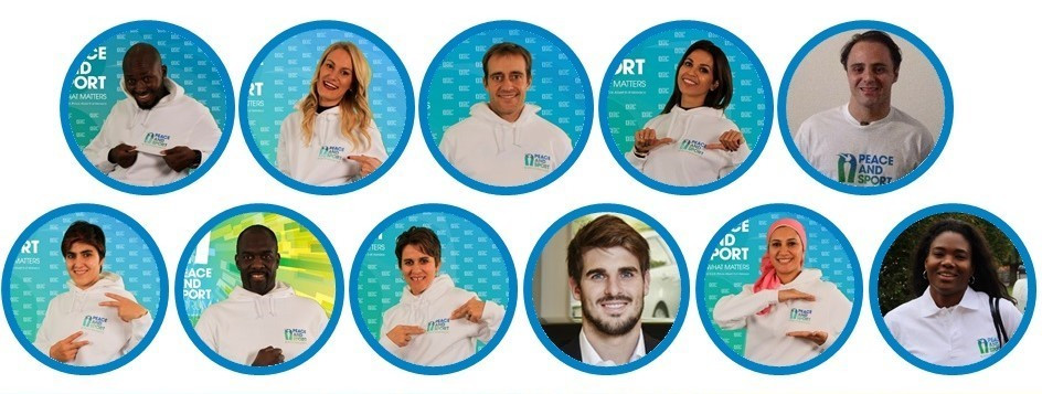 Eleven athletes from the world of sport have joined the Peace and Sport "Champions for Peace club" ©Peace and Sport