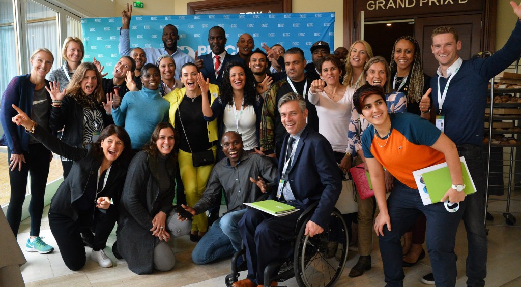 More than 30 members of the Champions for Peace club were in attendance at the ninth Peace and Sport Forum in Monaco two weeks ago ©Peace and Sport