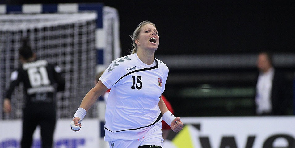 Czech Republic overcame Hungary 27-22 in Group C ©Rasmus Terkelsen/EHF