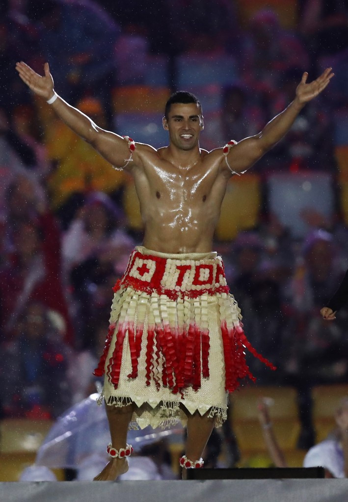 Pita Taufatofua wants to swap the oil for the slopes ©Getty Images