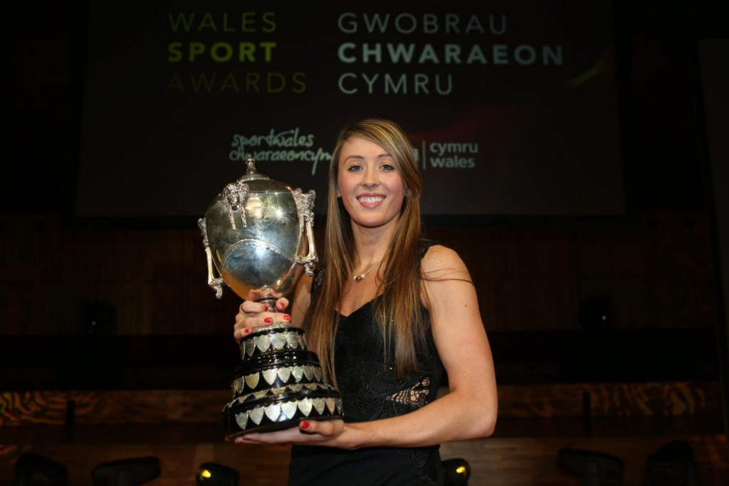 Taekwondo gold medallist Jones wins Welsh Sports Personality of the Year award