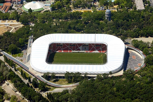 If Budapest 2024 are successful the Nagyerdei Stadion in Debrecen would host football preliminary matches ©Wikipedia