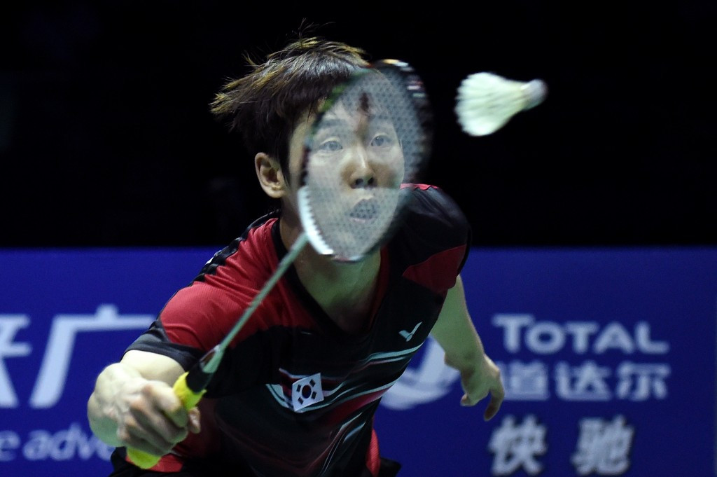 Top men's seed through on home soil at BWF Korea Masters