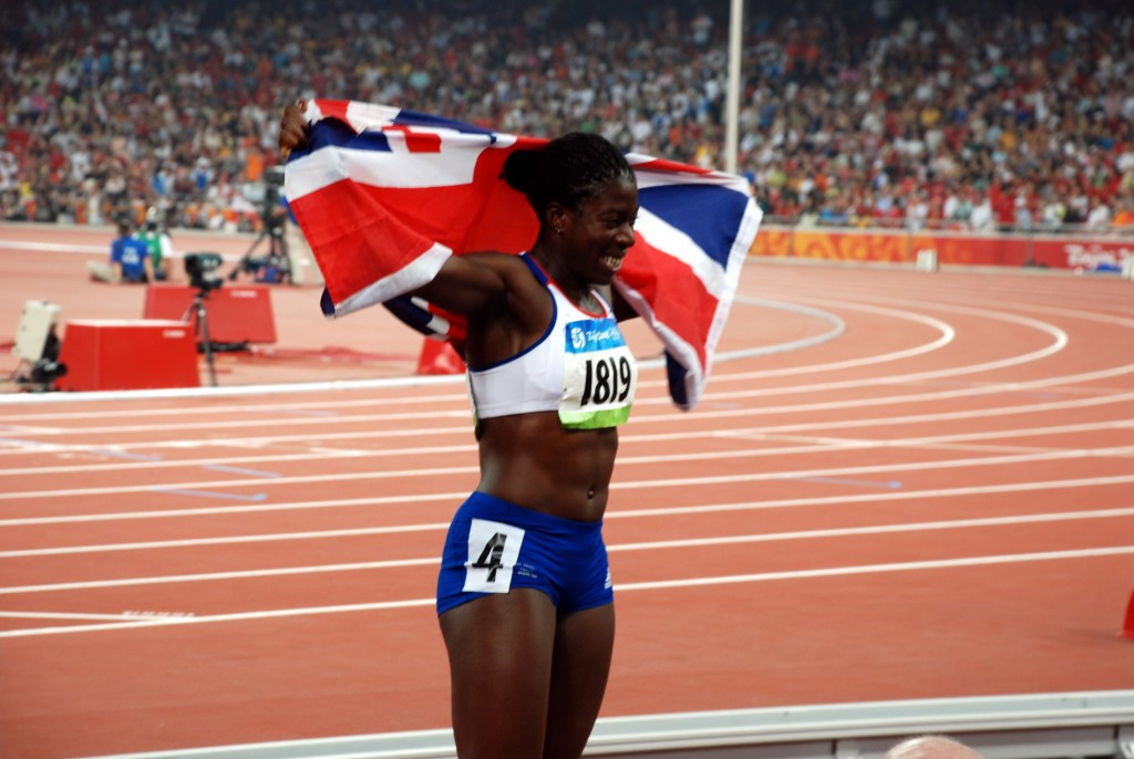 Christine Ohuruogu won Britain's only track and field Olympic gold at Beijing 2008, in the 400m ©Getty Images