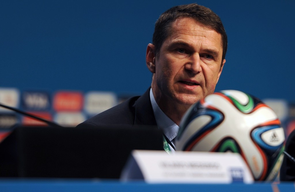 Ralf Mutschke has left his position as director of security at world football’s governing body FIFA ©Getty Images