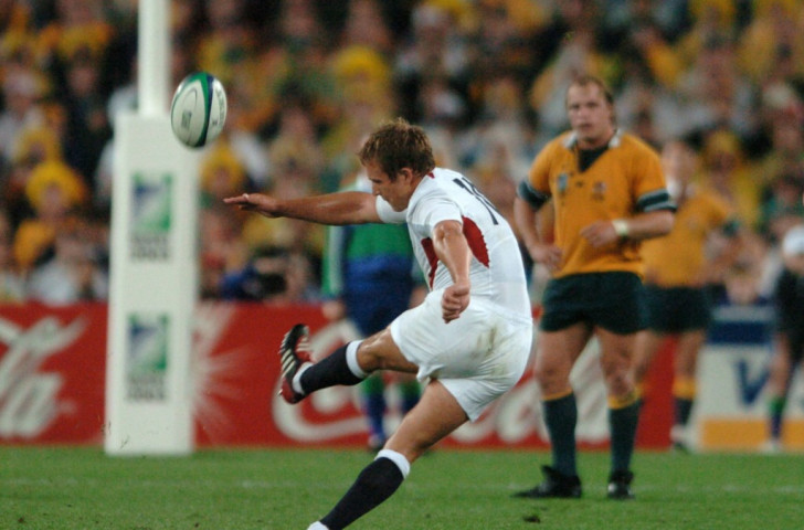 A special gold design ticket has been developed for the final and features Jonny Wilkinson's dramatic drop goal in the 2003 Rugby World Cup final