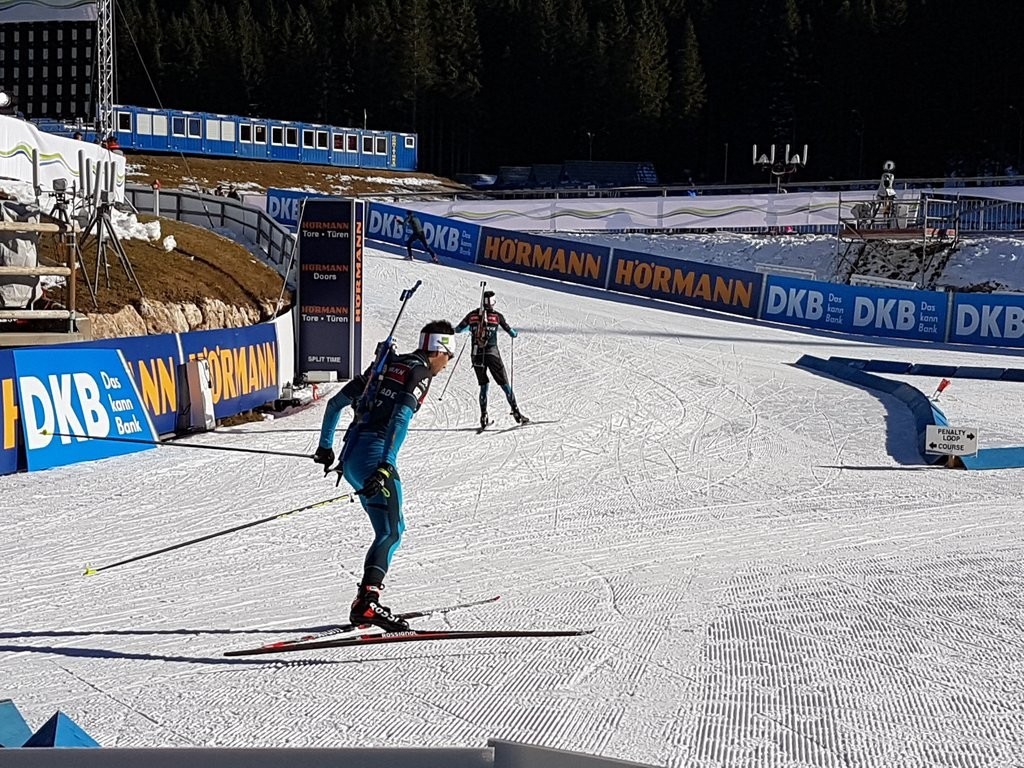 Double Olympic gold medallist Martin Fourcade of France will bid for his first-ever victory in the Slovenian resort of Pokljuka ©Twitter