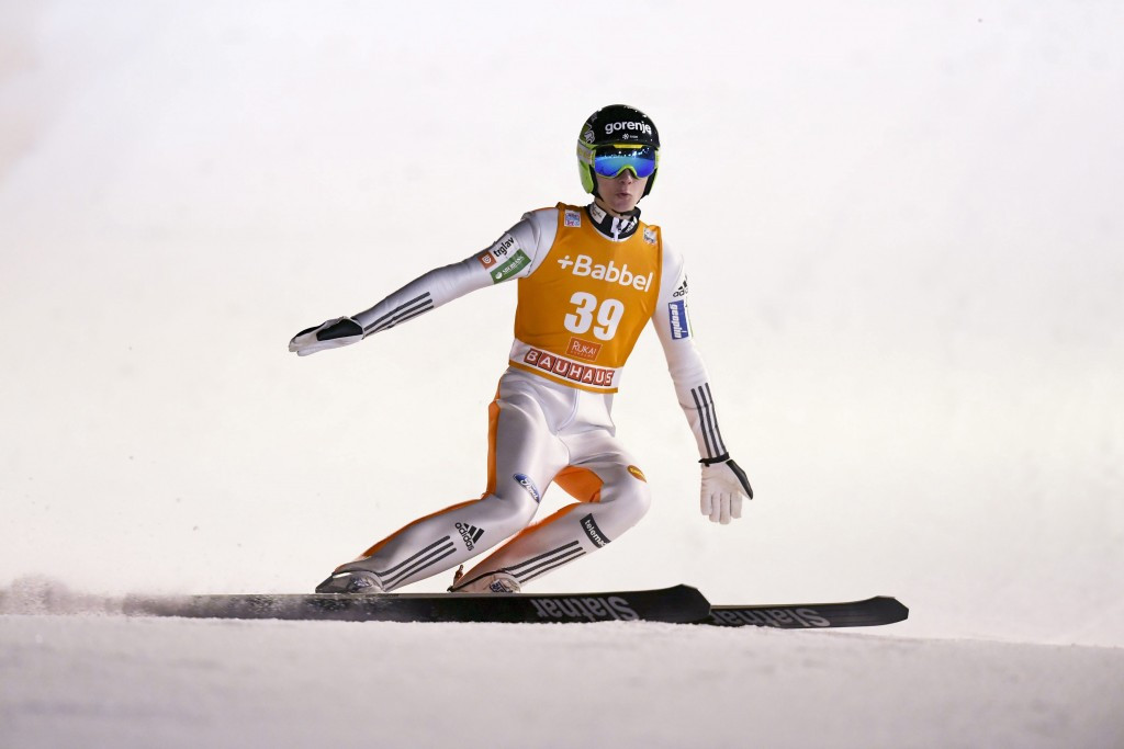 Slovenia's Domen Prevc has made a superb start to the men's campaign ©Getty Images