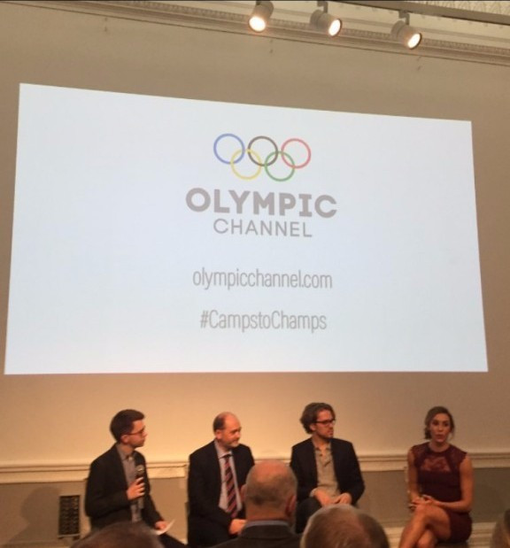 The first episode of the "Camps to Champs" series was premiered in London tonight ©ITG