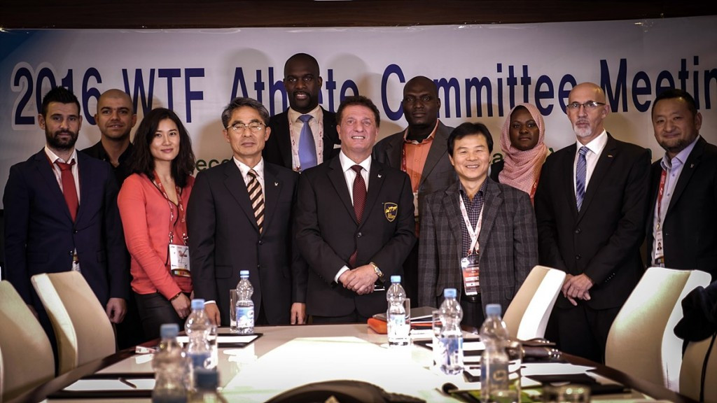 The World Taekwondo Federation has hosted an Athletes’ Committee meeting in Azerbaijan's capital Baku, marking the relaunch of a body that has been inactive in recent years ©WTF