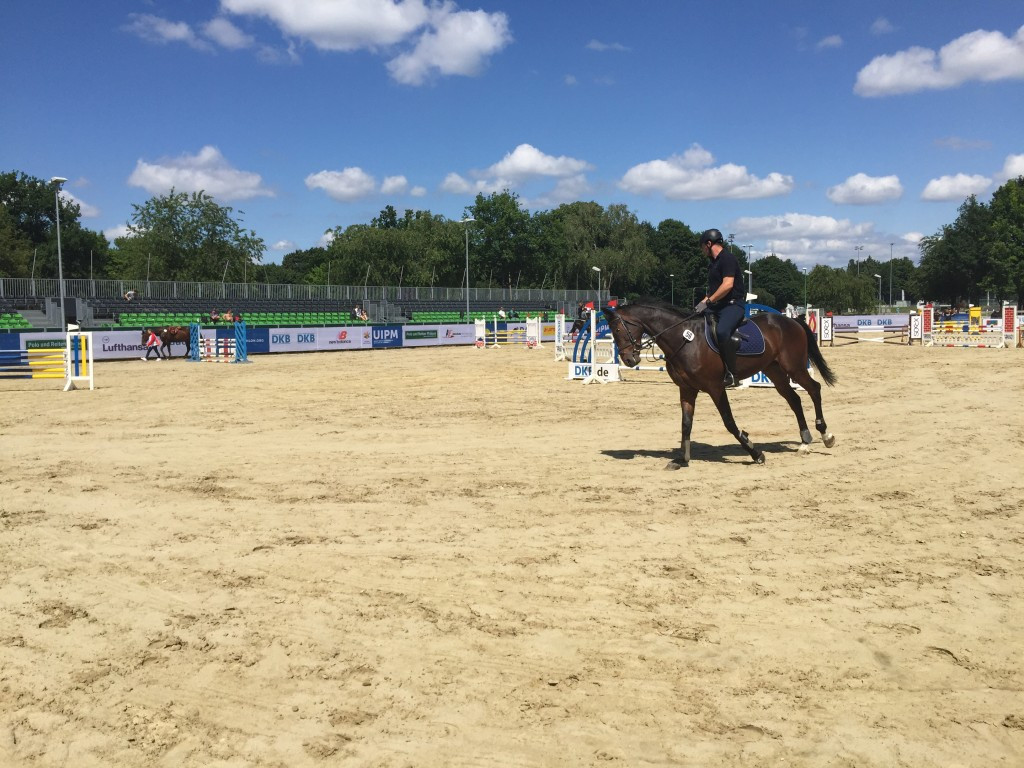 The  equestrian venue at Berlin's OlympiaPark, which hosts the UIPM World Championships this week ©UIPM