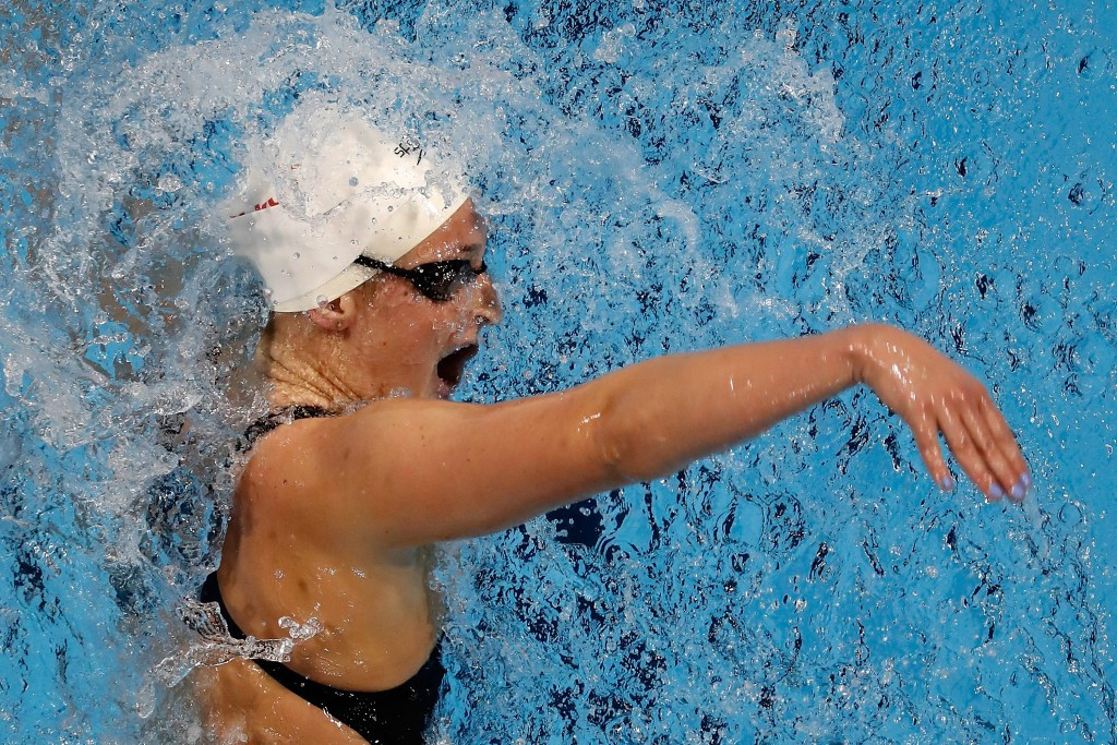 Leah Smith earned her second title at by winning the women's 400m freestyle ©Getty Images