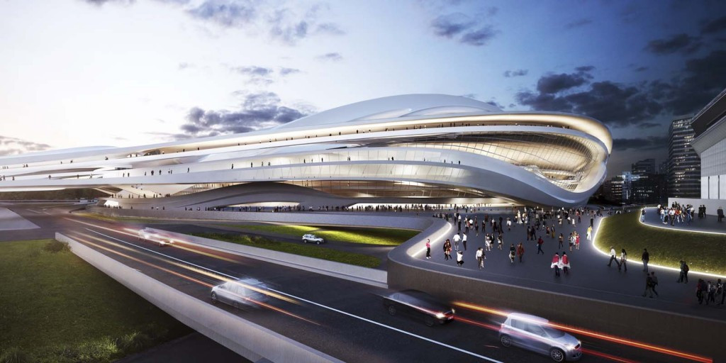 Plans to build a retractable roof on the new Zaha Hadad-designed National Stadium in Tokyo has been postponed until after the 2020 Olympics and Paralympics
