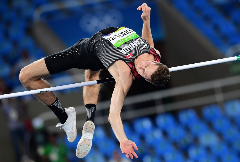 
Canada's Derek Drouin won men's high jump gold at the Rio 2016 Olympic Games ©Getty Images