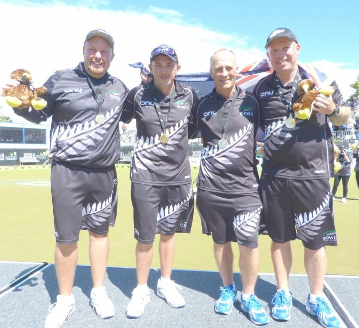 Hosts New Zealand secured their first gold medal of this year’s World Bowls Championships ©World Bowls