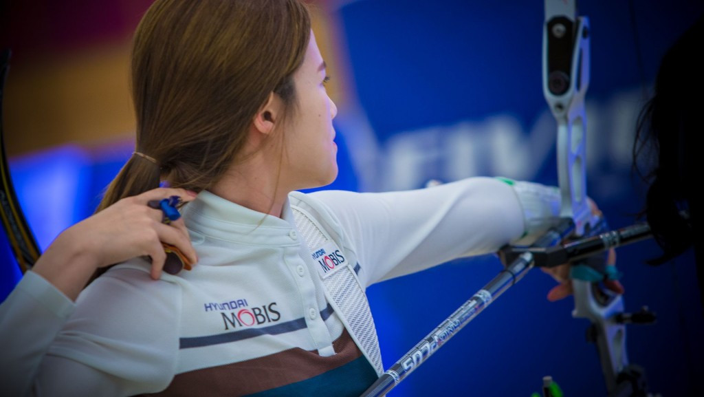 South Korea's Sim equals women's recurve world record on opening day of Indoor Archery World Cup in Bangkok